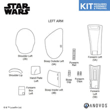 Load image into Gallery viewer, STAR WARS™ First Order Stormtrooper Armor Kit Replacement Parts
