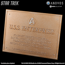 Load image into Gallery viewer, STAR TREK™: THE UNDISCOVERED COUNTRY U.S.S. Enterprise NCC-1701-A Collectible Dedication Plaque Replica
