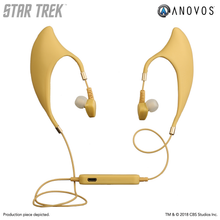 Load image into Gallery viewer, STAR TREK™ Vulcan Earbuds with Inline Remote and Mic - Wireless "Spock" Style
