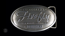 Load image into Gallery viewer, FIREFLY™ "Engineered by Firefly" Belt Buckle
